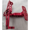 KATLANABİLİR ARKA PLAKALIK - LED IŞIKLI - CNC METAL - PARLAK RENKLER - KIRMIZI