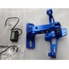 KATLANABİLİR ARKA PLAKALIK - LED IŞIKLI - CNC METAL - PARLAK RENKLER - MAVİ