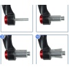ELCİK MANET KORUMA - CNC İŞLEME - KARBON KOL- UNIVERSAL ÜRÜN - GÜMÜŞ