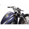 CHOPPER HARLEY CAFE RACER - EĞİK GIDON - 22MM - SİYAH