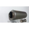 MOTORSIKLET EGZOZ - GERÇEK TİTANYUM - 60MM