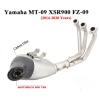 YAMAHA MT09 FZ09 XSR09 SET AKRAPOVIC SET - KARBON