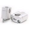 GIDON YÜKSELTME TUTUCU RİSER -YÜKSELTİCİ- 22MM V 28MM - GÜMÜŞ
