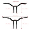 HARLEY ÇIFT KOL APE 25MM KALIN GİDON - SİYAH - 12 INCH