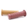 CHOPPER ELCİK - GERÇEK KAUÇUK - 22MM - KAHVE RENK-UCU KAPALI