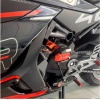 CFMOTO 450 SR YAN TAKOZ KORUMA SETİ KORUMA DEMİRİ - KOMPLE CNC - KIRMIZI