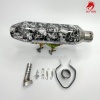 AKRAPOVIC EKSOZ - ÖZEL  HAYALET  DİZAYN - EMSALSİZ - SUSTURUCU
