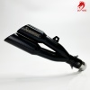 ÇİFT ÇIKIŞ AKRO - SUSTURUCULU - SIYAH