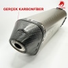 YOSHI - GERÇEK KARBON UÇ - GENİŞ TÜP - TOK SES EGZOZ