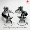 YILDIZ ELCİK MANET KORUMA - CNC İŞLEME - KARBON KOL- UNIVERSAL ÜRÜN - GÜMÜŞ