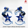 YILDIZ ELCİK MANET KORUMA - CNC İŞLEME - KARBON KOL- UNIVERSAL ÜRÜN - MAVİ