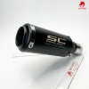 SC RACING - IZGARALI  - SUSTURUCULU - SIYAH