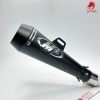 M4 TOK SES EFSANE EGZOS EKSOS EGZOST MOTOSİKLET - SUSTURUCULU  - SİYAH