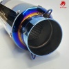 3 RENK RACING PERFORMANS EGZOZU  - 60MM GİRİŞLİ - YÜKSEK KALITE