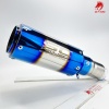 3 RENK RACING MOTORSIKLET EGZOZ   - 60MM GİRİŞLİ - YÜKSEK KALITE