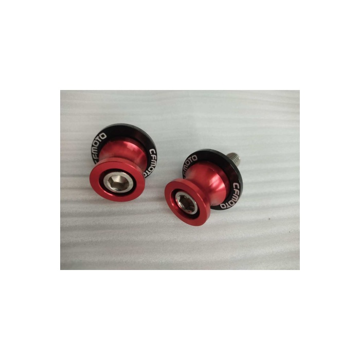 CFMOTO 250NK SR LAZER YAZILI  KALDIRMA SEHPA CIVATASI - SLIDER  10MM- KIRMIZI RENK