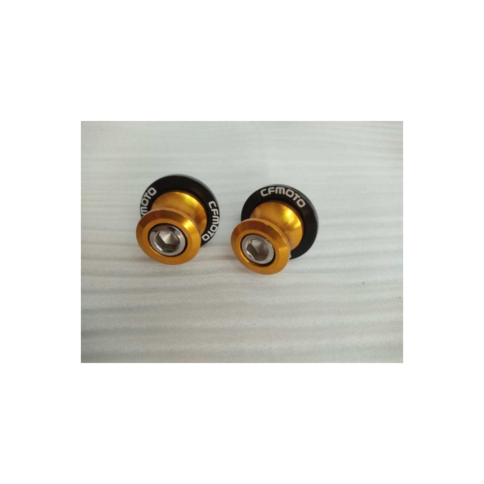 CFMOTO 250NK SR LAZER YAZILI  KALDIRMA SEHPA CIVATASI - SLIDER - SARI GOLD RENK