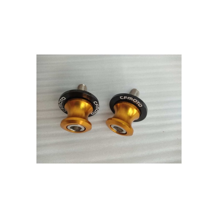 CFMOTO 250NK SR LAZER YAZILI  KALDIRMA SEHPA CIVATASI - SLIDER - SARI GOLD RENK