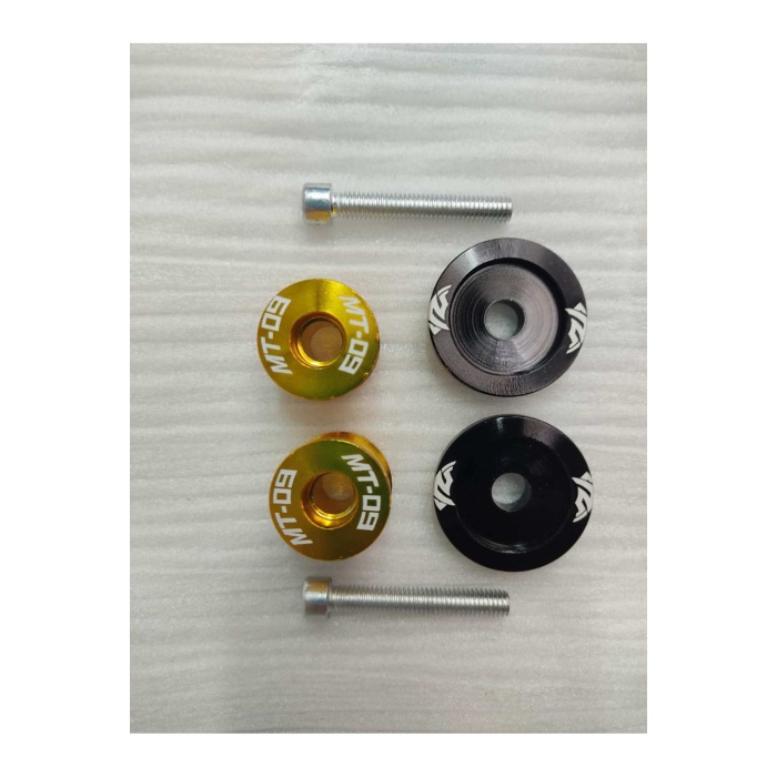 MT09 YZF LAZER YAZILI  KALDIRMA SEHPA CIVATASI - VİDA - GOLD 6MM