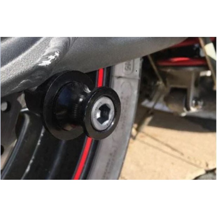 CFMOTO 250NK SR 450SR LAZER YAZILI  KALDIRMA SEHPA CIVATASI - SLIDER - SİYAH RENK
