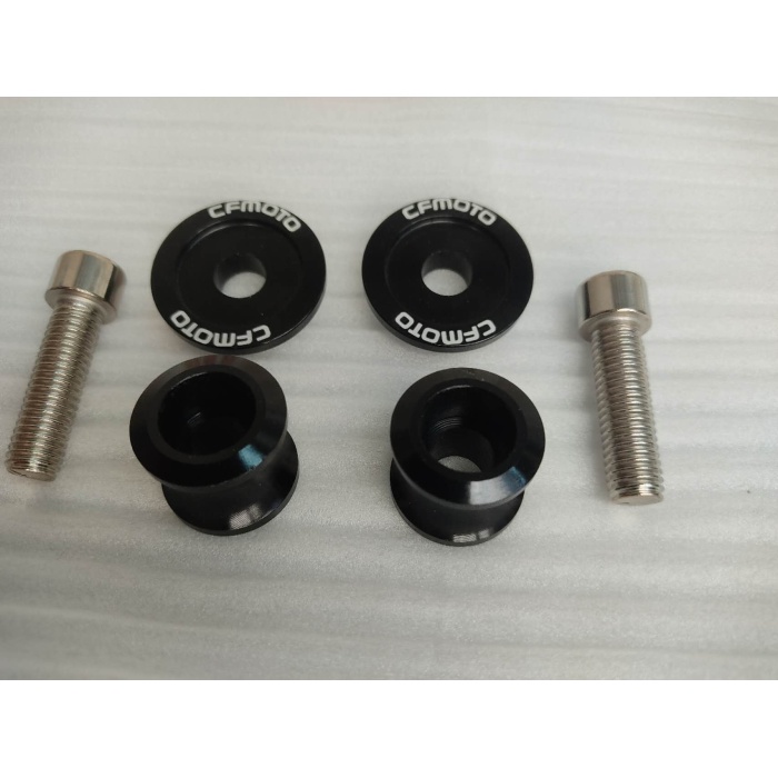 CFMOTO 250NK SR 450SR LAZER YAZILI  KALDIRMA SEHPA CIVATASI - SLIDER - SİYAH RENK