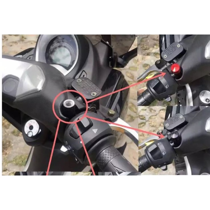 YAMAHA AYNA KAPAK CIVATA SETİ - SİYAH-  8mm