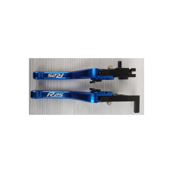 YAMAHA R25 SPOR MANET ELCİK - YÜKSEK KALITE - TAM UYUM - LAZER YAZILI - MAVİ