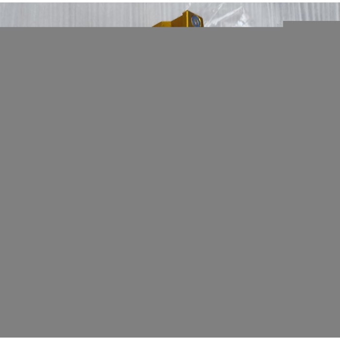 KATLANABİLİR ARKA PLAKALIK - LED IŞIKLI - CNC METAL - PARLAK RENKLER - GOLD - SARI RENK