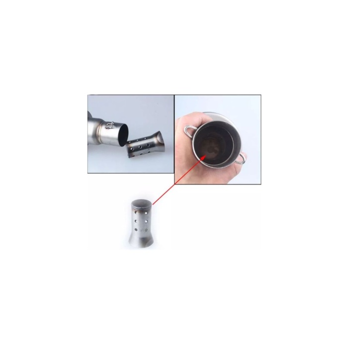MOTORSIKLET PERFORMANS EGZOZ - ELYAFLI - SUSTURUCU - 30CM