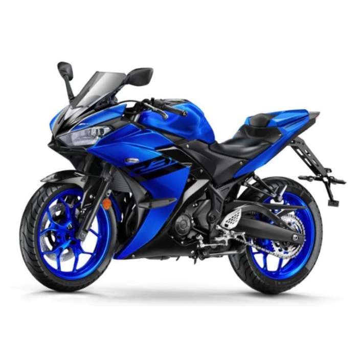 YAMAHA R25 MT25 MONOKAPAK ARKA SELE - MAVİ