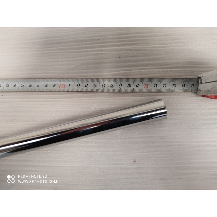 CHOPPER HARLEY CAFE RACER - EĞİK GIDON - 22MM - SİYAH