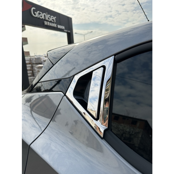 NISSAN JUKE YENI KASA F16 - KAPI DIŞ KOL ÇITA SET - KROM