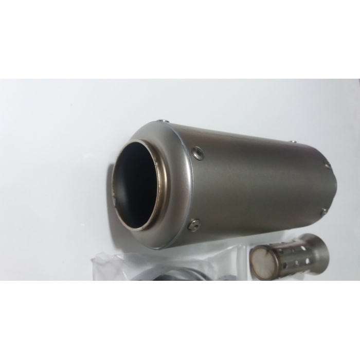 MOTORSIKLET EGZOZ - GERÇEK TİTANYUM - 60MM