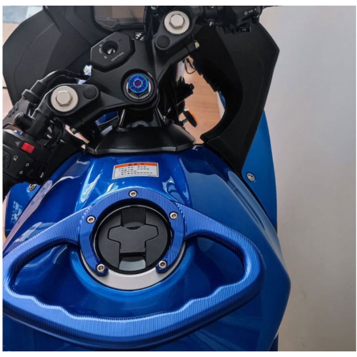 YAMAHA DEPO ÜSTÜ YOLCU TUTAMAÇ TUTAMAK - MAVI - LAZERLI