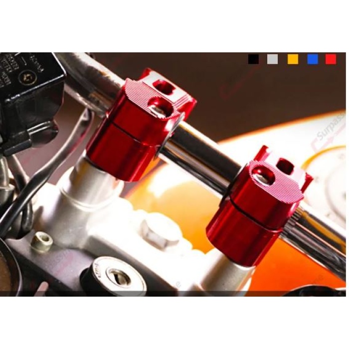 GIDON YÜKSELTME TUTUCU RİSER-YÜKSELTİCİ - 22MM V 28MM - KIRMIZI