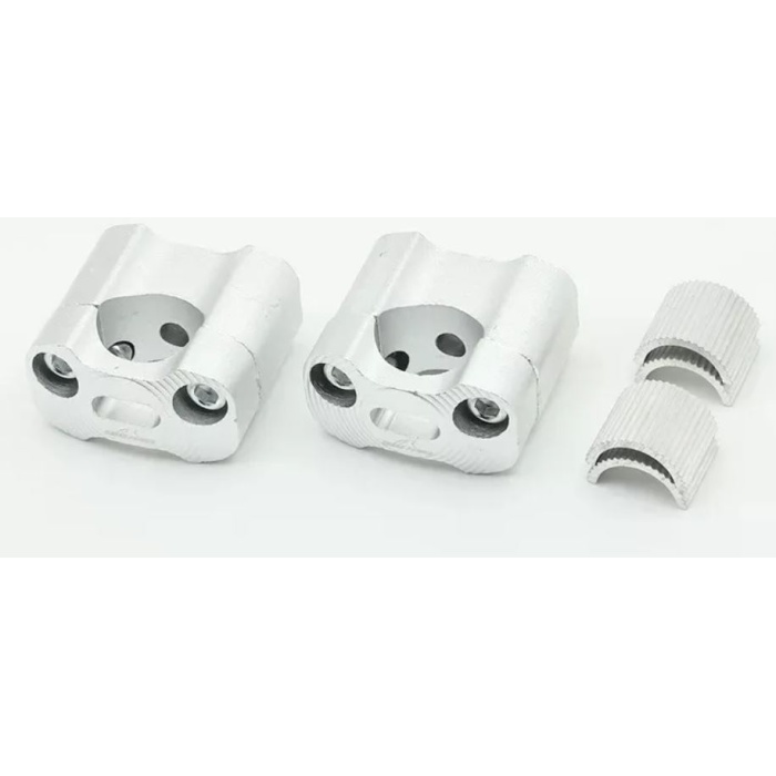 GIDON YÜKSELTME TUTUCU RİSER -YÜKSELTİCİ- 22MM V 28MM - GÜMÜŞ