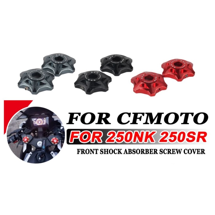 CFMOTO 250 NK SR AMÖRTİSÖR KAPAK SET - KIRMIZI