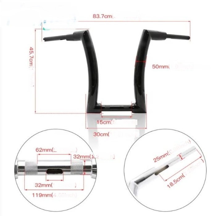 RETRO APE 32MM KALIN GİDON - KROM - 16 INCH