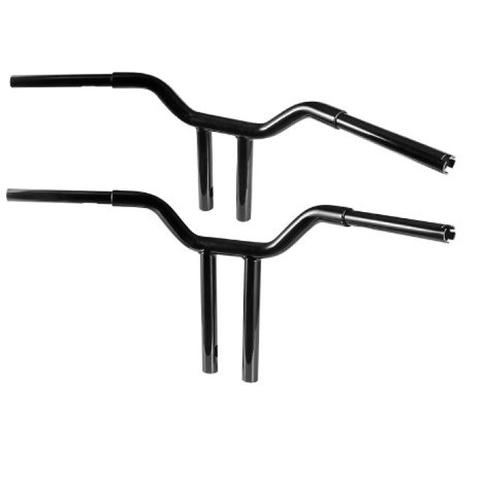 HARLEY ÇIFT KOL APE 25MM KALIN GİDON - SİYAH - 12 INCH