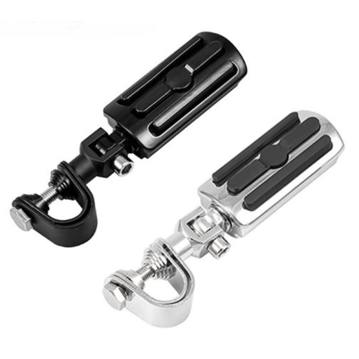 HARLEY CHOPPER AYAK DAYAMA - YENI VERSİYON -KROM-AYAKLIK
