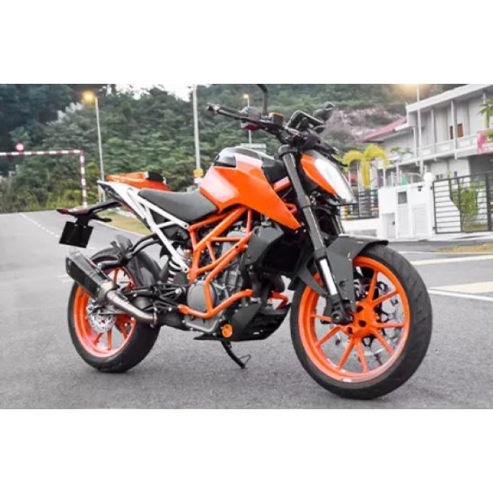 KTM DUKE 125 250 390 MONO KAPAK SELE 2017-2023 TURUNCU