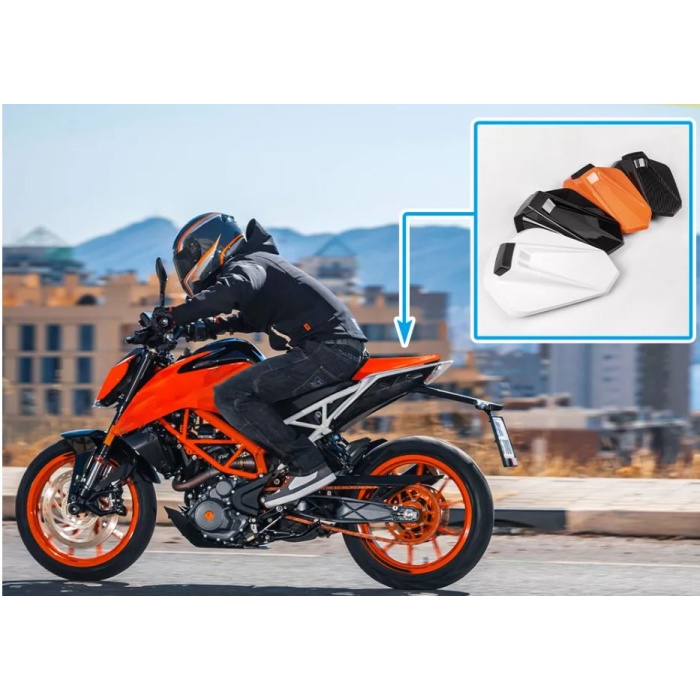 KTM DUKE 125 250 390 MONO KAPAK SELE 2017-2023 TURUNCU