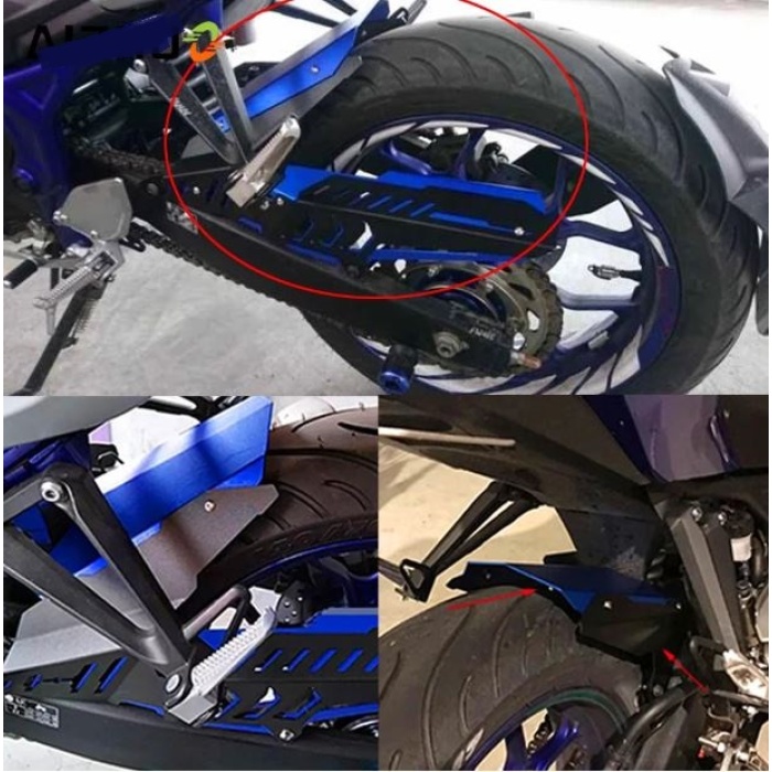 R25 MT25 ÇAMURLUK v ZINCIR KORUMA METAL SİYAH