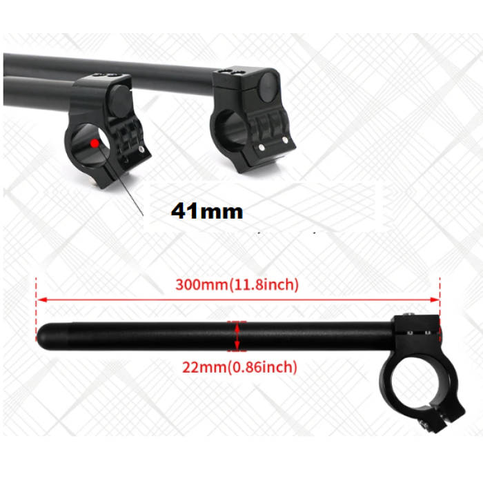 CHOPPER HARLEY GIDON UC - 41MM ÇAP - SİYAH