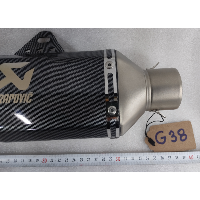 YENI VERSİYON AKREP - TOK SES - 38CM KARBON DESEN
