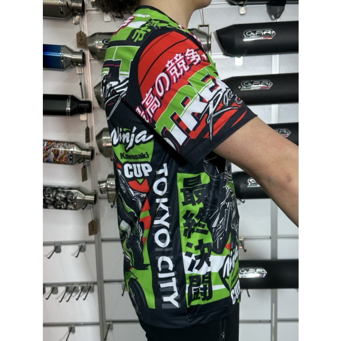 KAWASAKI NINJA MOTORSIKLET SÜRÜŞ TSHIRT XL BEDEN
