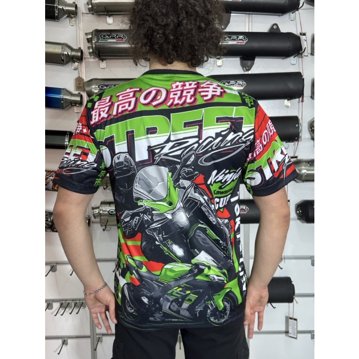 KAWASAKI NINJA MOTORSIKLET SÜRÜŞ TSHIRT XL BEDEN