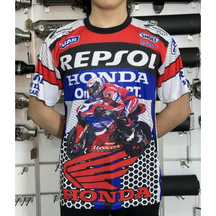 HONDA REPSOL MOTORSIKLET SÜRÜŞ TSHIRT XL BEDEN