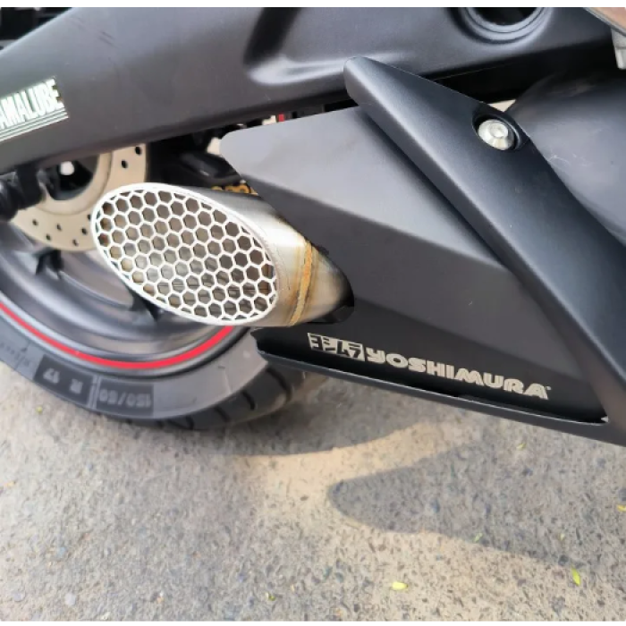 YAMAHA R25 SLIP ON EGZOS UCU - PETEK DESEN - 2014 SONRASI