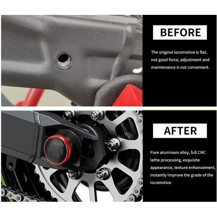 SEHPA TAKOZ - SLIDER -10MM - CFMOTO - KTM - SİYAH